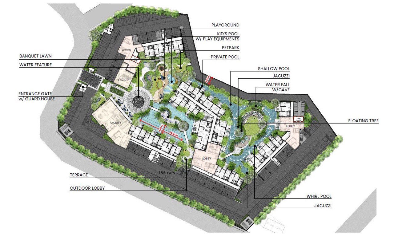 masterplan проекта Vivana masterplan проекта Vivana